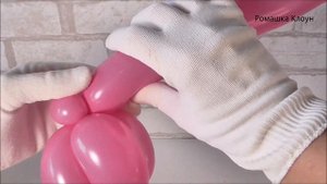 КОТИК ИЗ одного ВОЗДУШНОГО ШАРИКА как сделать One Balloon Animal Cat como hacer un gatito con globo
