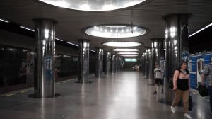 Екатеринбургский метрополитен 2023. Станция метро Проспект Космонавтов