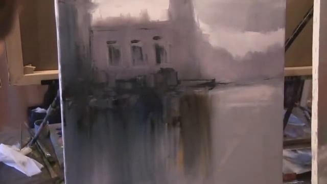 Бесплатный видео урок Городской пейзаж Игорь Сахаров