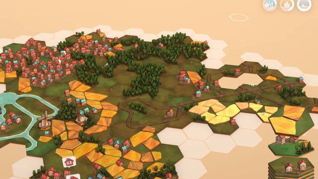 Dorfromantik #1 Игра для вечера с чайком. смотреть онлайн