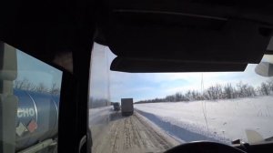 Жёсткие пробки на трассе Саратов-Волгоград