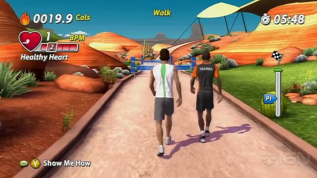 EA Sports Active 2: Jogging Gameplay смотреть онлайн