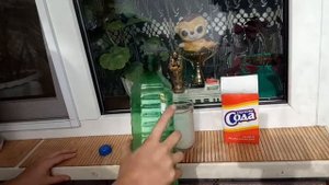 Эксперементы из химии. Сода с уксусом