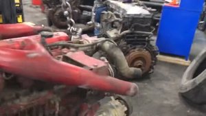 Запуск двигателя на De12ti на Daewoo Novus Doosan с замерами давления масла