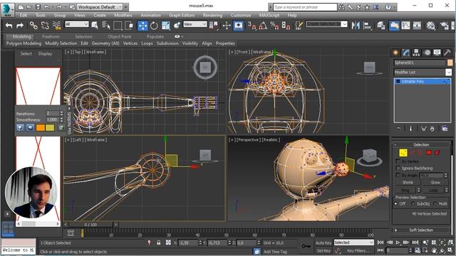 7.2.1.2. Детализация персонажа в 3D-Studio MAX