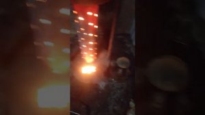 Печь на отработке для гаража