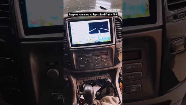 Android магнитола на Toyota Land Cruiser 100