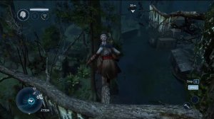 Assassin's Creed Liberation HD - Climbing the Bayou Tree Viewpoint (Hollow Tree)