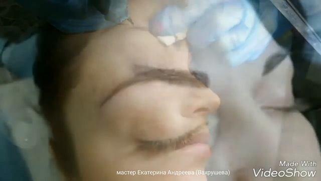 Татуаж бровей 6Д. Мастер Екатерина Вахрушева. смотреть онлайн