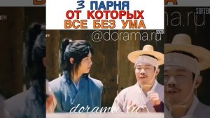 3 парня от которых все без ума Дорама «Цветочная команда: Брачное агенство Чосона»