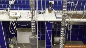 Начало ректификации на тарельчатой РК колонне 71 тарелка, 4 метра высота.