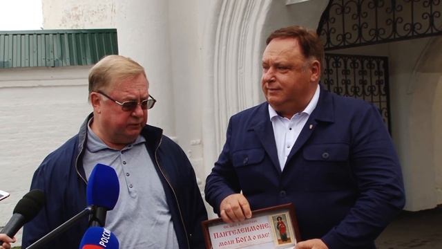 31 августа ковчег с частицей мощей святого Пантелеймона прибудет в Уржум. смотреть онлайн