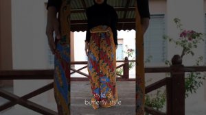 4 ways to wear kain batik