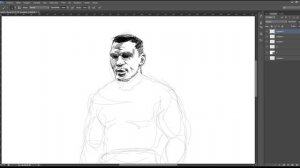 MIKE TYSON Drawing - Fast Sketch - Art