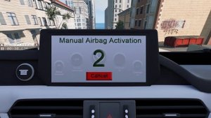 Manual Airbag Inflation Concept Animation