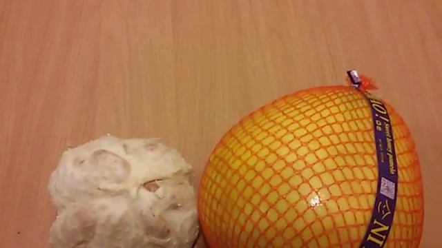 Фрукт памела до чистки и после чистки. смотреть онлайн