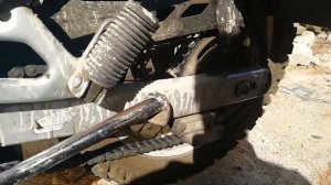 Автосмазчик цепи в действии, это шок!