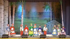 Детский образцовый ансамбль народной песни "ЛАДО"...(Children's ensemble of folk song "LADO")...