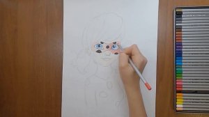 Очаровательная Леди Баг / Рисунок/ Карандашом /Draw Lady Bug