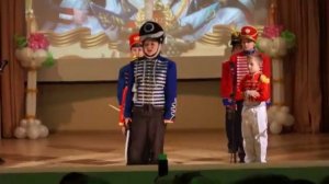 Инсценировка "Бородино". Театральная студия "Семицветик"