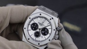 Audemars Piguet Royal Oak Chronograph 26331st.oo.1220st.03 Unboxing Video