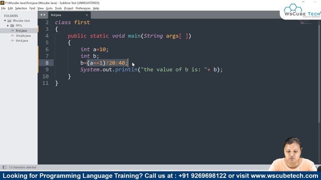 Java Ternary Operators क्या है & How to Use | Java Operators