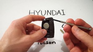 Hyundai Tucson Key Fob Battery Replacement (2014 - 2019)