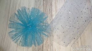 МК для начинающих. Пышный бант из фатина?. 16 см/gorgeous bow of tulle/arco lindo de tule