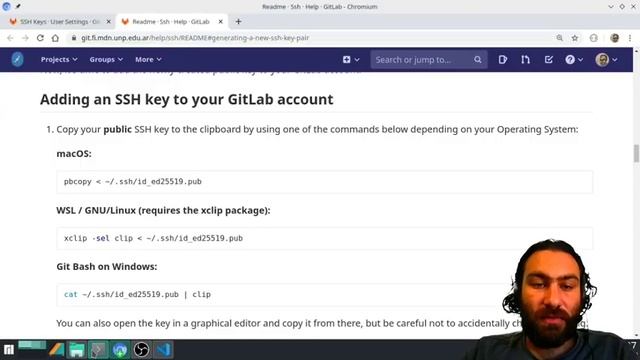 Gitlab - SSH Key y primer clone смотреть онлайн
