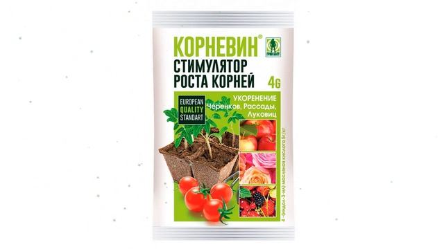 Стимулятор роста Корневин (Грин Бэлт), 4 гр обзор 01-462 производитель Техноэкспорт ООО (Россия)