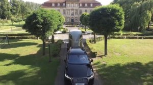 Электрический фаркоп от Westfalia. Вождение с прицепом.