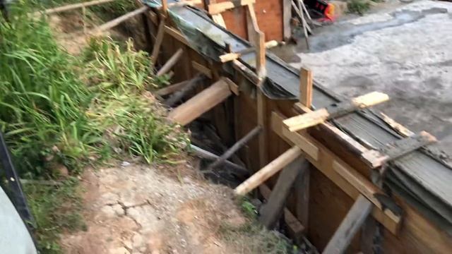 Подпорная стена, часть 1: обзор проделанной работы смотреть онлайн