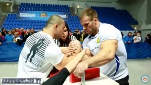 Arsen LILIEV vs Denis CYPLENKOV ARM WRESTLING SUPER MATCH 2013