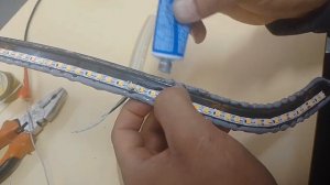 Ремонт ДХО, и установка накладки на противотуманные фары на Лада Ларгус