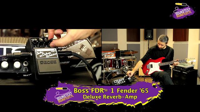 BOSS FDR 1 + FENDER STRATOCASTER USA смотреть онлайн