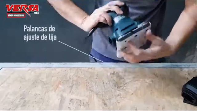 Lijadora Orbital De Palma 250 W Versa Linea Industrial Prof смотреть онлайн