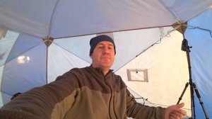 ОТКРЫЛ СЕЗОН ЛОВЛИ ЛЕЩА ЗИМОЙ 2024 в НОВОЙ ПАЛАТКЕ! Ловля леща зимой.