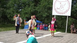 Марийский танец. Радует ансамбль ПАМАШ из д. Баймурзино. Видео Хайбуллина Василия