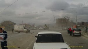Авария Новороссийск ЦемДолина 27.01.15.