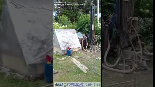 Малогабаритная буровая установка бурение скважины