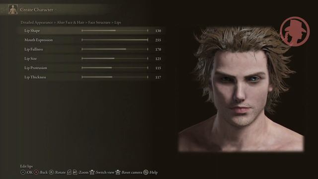 ELDEN RING male character creation. смотреть онлайн