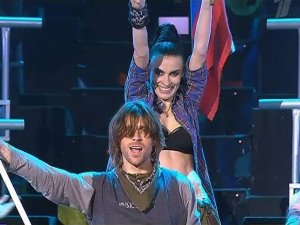 Двенадцатый этап. Надежда Мейхер, Петр Чернышев. Лед и пламень. Фрагмент выпуска от 05.12.2010