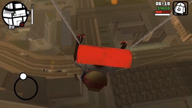 GTA San Andreas падение с парашютом смотреть онлайн