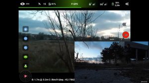 Сравнение видеосигнала используя DJI GO4  и LITCHI при полёте на DJI Spark