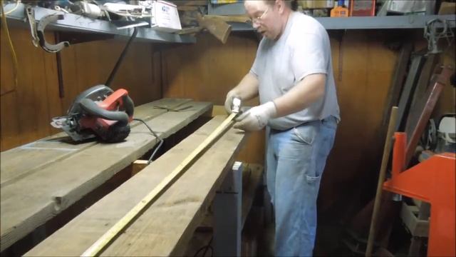 Garage Bench Part 3 Trimming The Bench Top - a video tutorial by Old Sneelock's Workshop смотреть онлайн