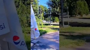 Узбекистан Город Чирчик конец лета. Uzbekistan City of Chirchik end of summer