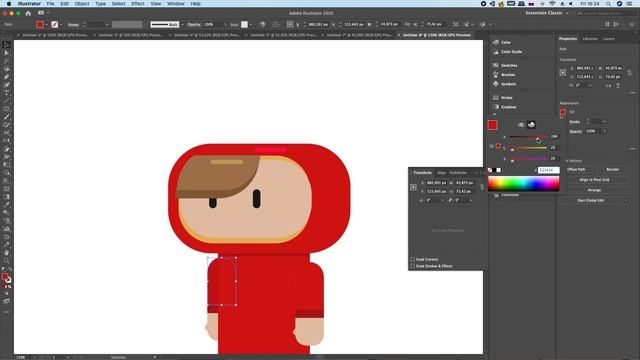 Рисуем персонажа для 2D платформера | Рисуем как у flatingo | BDeveloper | Игры на Unity3d