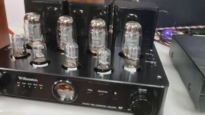 MHZS CD88J Top Loading Tube CD HDCD Player Black with Willsenton R8 KT88 tube amplifier