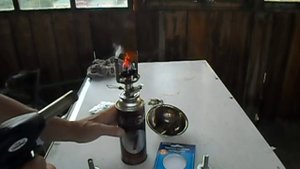 Обогрев палатки газовой лампой с отражателем.Замена каталитической сетки.