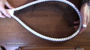 Самодельный Подсак - Ракетка из трубок ПВХ